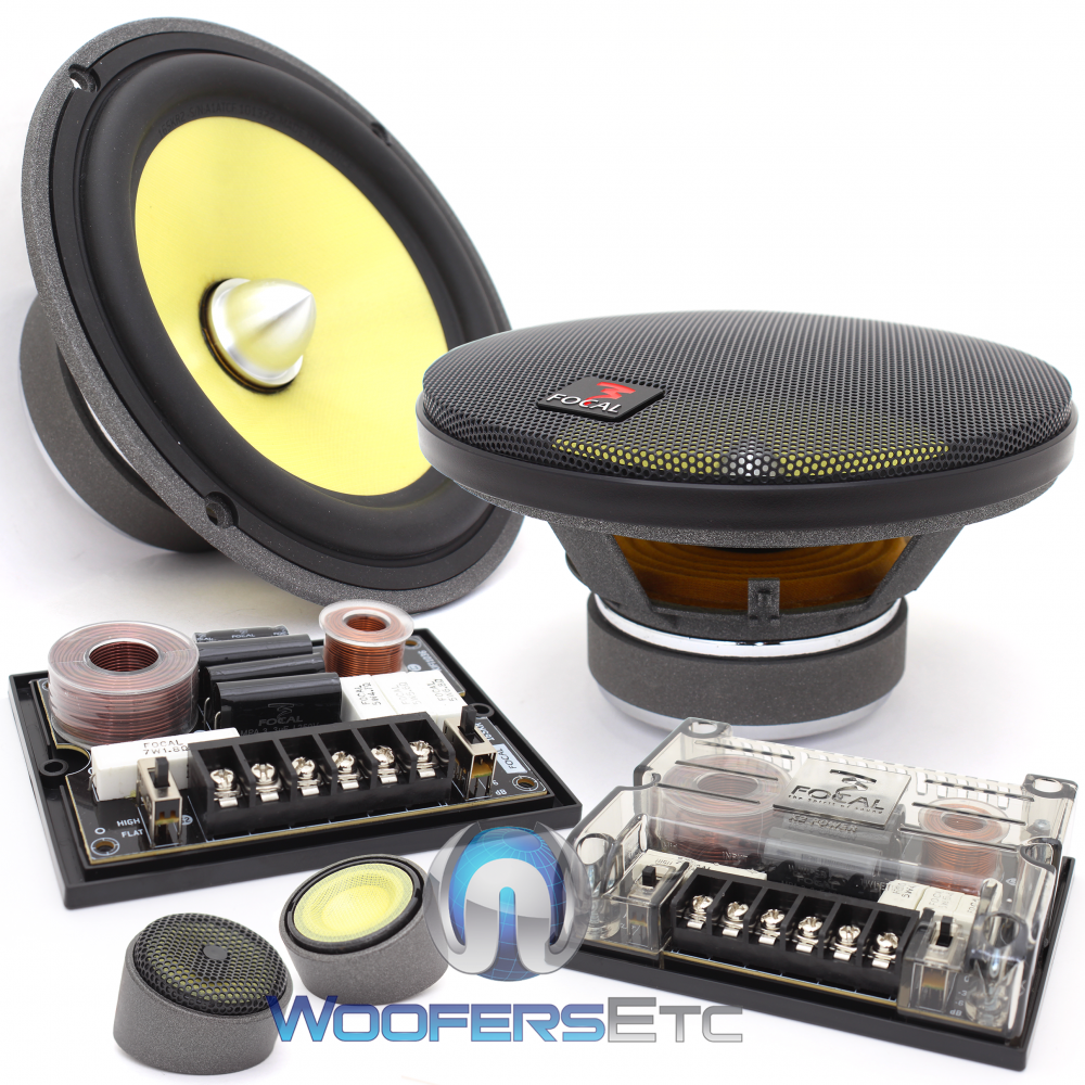 165KR2 - Focal 6.5" 2-Way Component System with TNK Tweeter