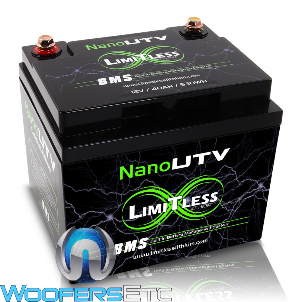 Limitless Lithium Nano UTV Bms Polaris CAM-AM Razor SXS's Battery SPL Hifi 