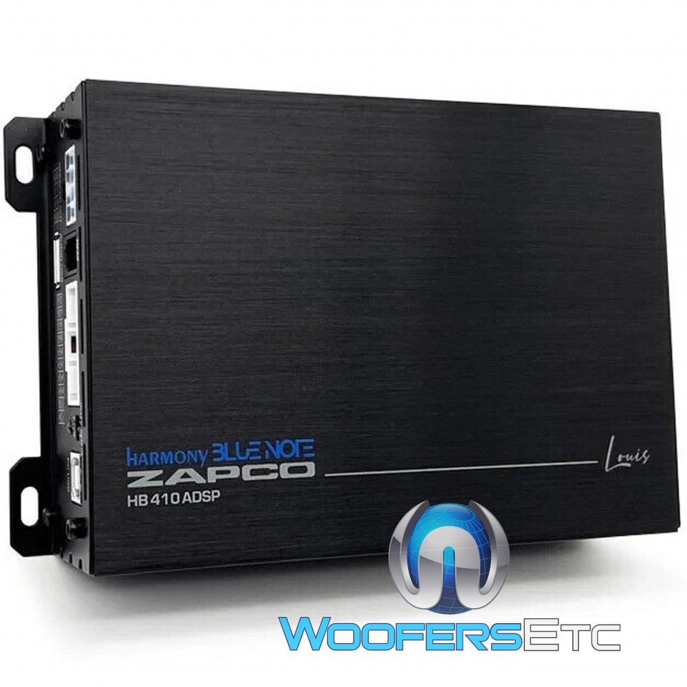 Zapco HB-410-ADSP DSP Bluetooth 8-Channel Amplifier - Louis