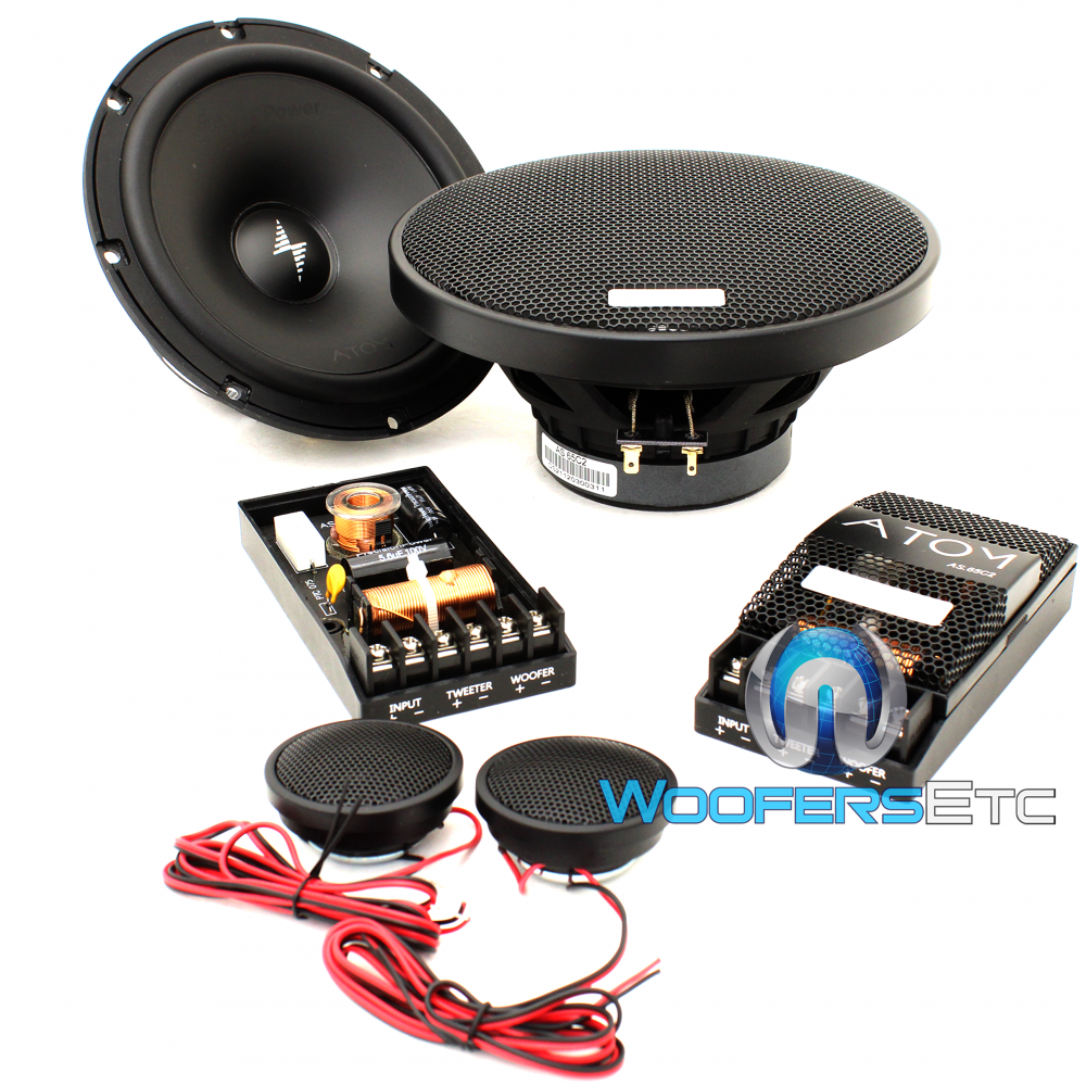 Precision Power- AS.65C2  6.5" Atom Component Speakers