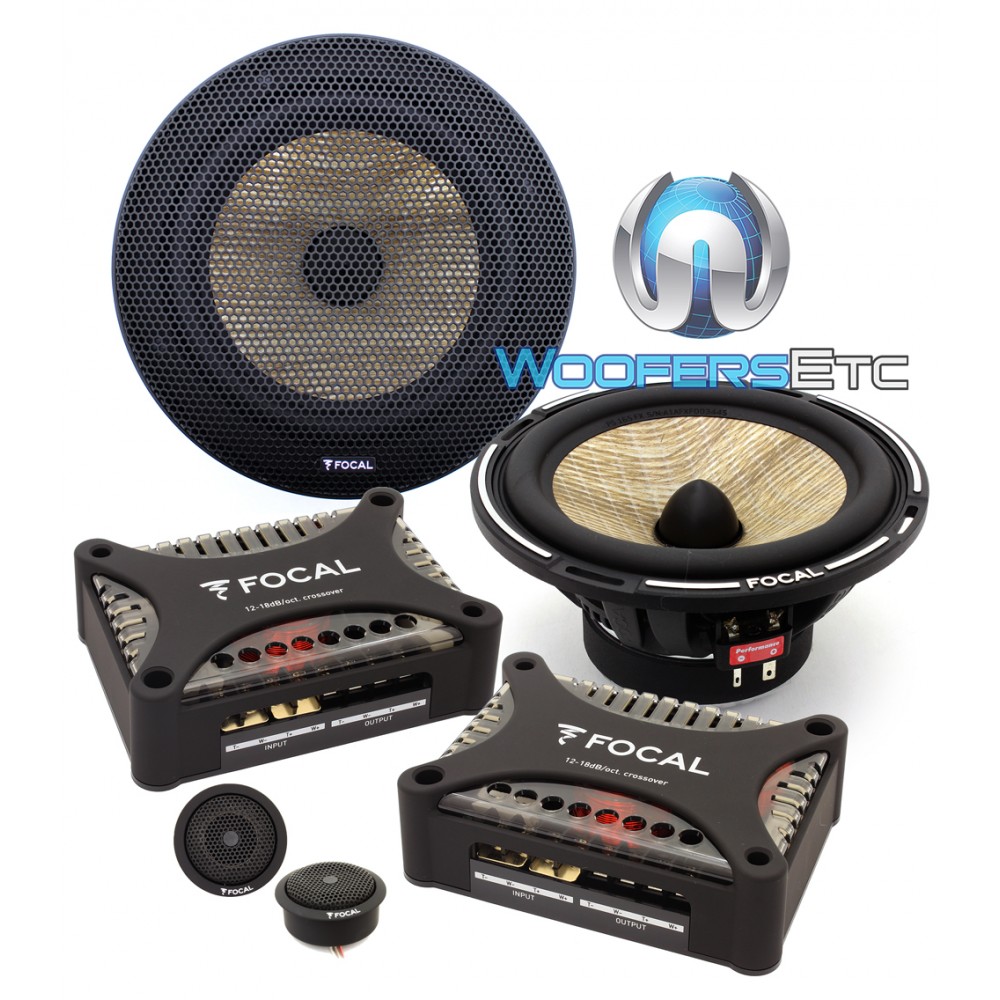 Focal PS-165FX 6.5" Flax Series Component Speaker System