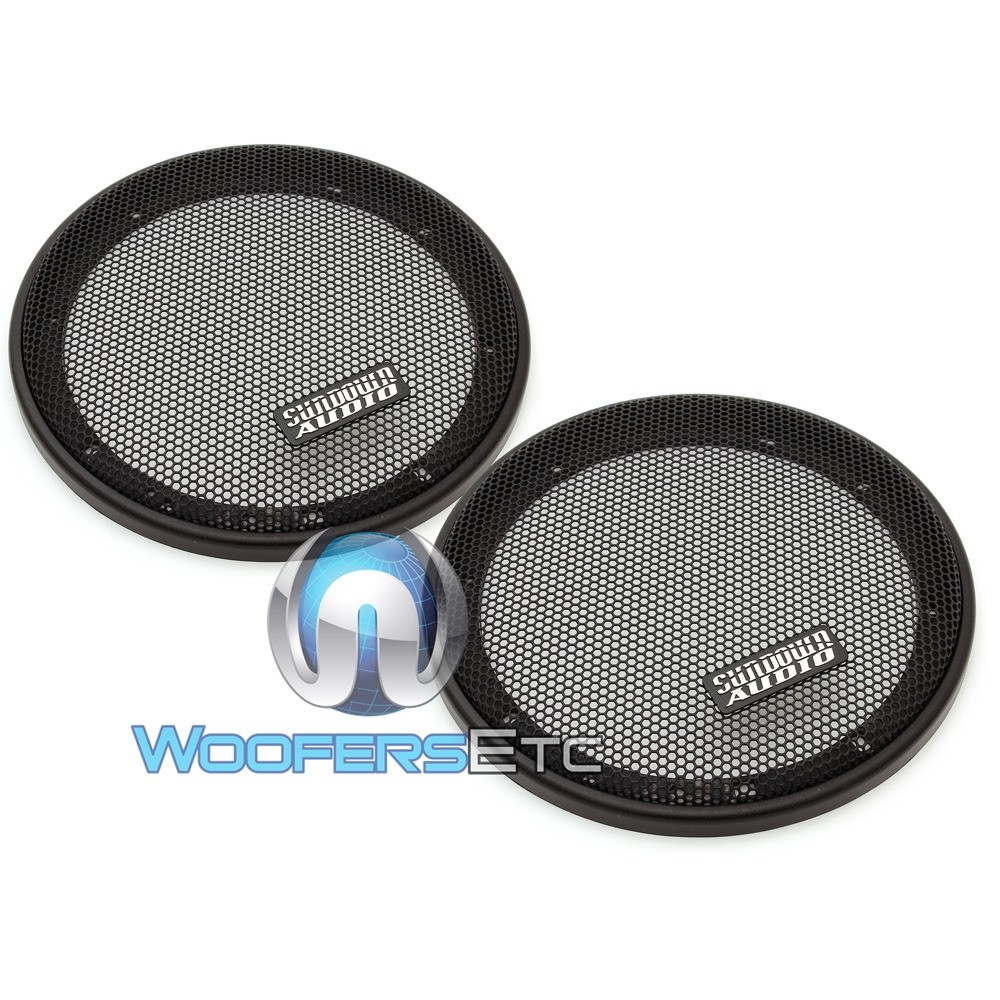 Sundown Audio 6.5" Steel Mesh Grills for SD Series Speakers(Pair)