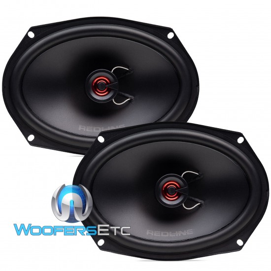 DD Audio Digital Designs RLX6x9 6x9" 450W 2-Way Coaxial Speakers