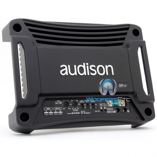 SR 1D - Audison Monoblock 640W RMS Power Amplifier with Crossover
