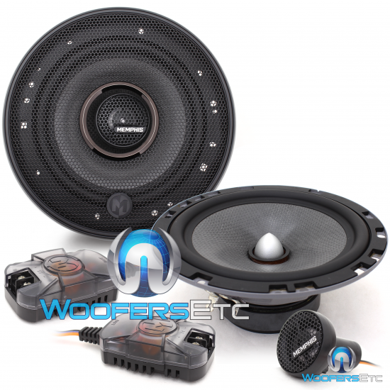 Memphis MS60 6.5" Convertible 65W RMS 2-Way Coaxial Speakers