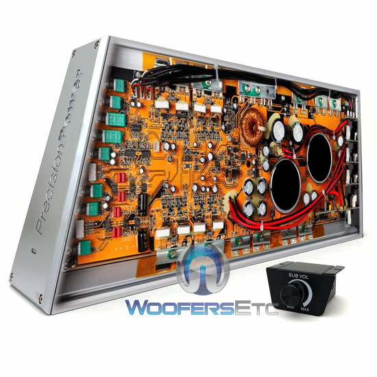 Precision Power PC1000.5D Power Class 900W RMS 5 Channel Amplifier