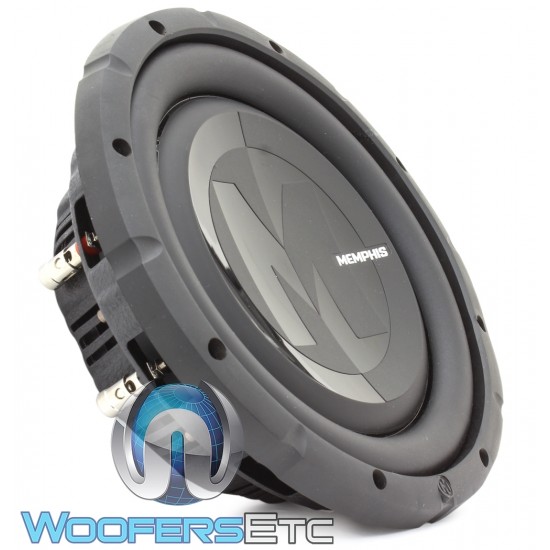 Memphis PRXS1040 10" 350W RMS Single 4-Ohm Power Reference Shallow Subwoofer