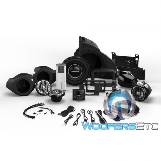 Rockford Fosgate PMX3-UPGR-RZR14-STAGE 5 Audio Upgrade Kit for Select 2014-Up Polaris RZR Models