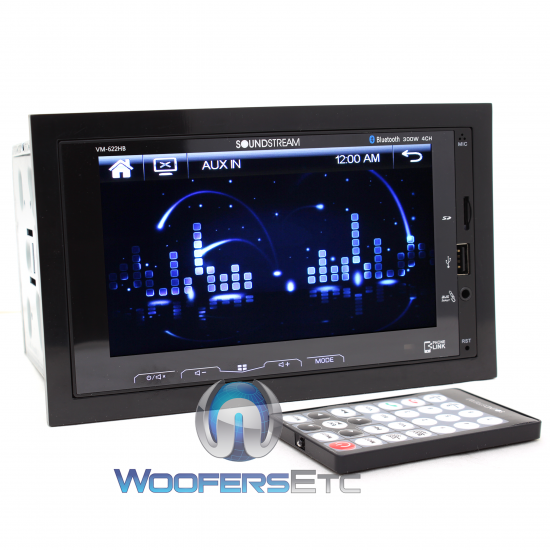 Soundstream VM-622HB 6.2" USB Android Phonelink Bluetooth 300W Stereo
