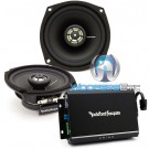 R1-HD2-9813 - Rockford Fosgate 2-Channel 70W RMS Amp with 5.25" 2-Way Coaxial Speakers System