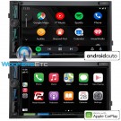 Power Acoustik CPAA-70DM 7" Apple Car Play Android Auto USB/SD Bluetooth Stereo