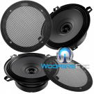 Audison APX5 Prima 5" Coaxial 150W 2 Way 4 Ohm Speakers with Generic Grills