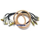 PCA40 - Alphasonik 0.5 Meter (1.6 Feet) 4 Channel RCA Signal Cable